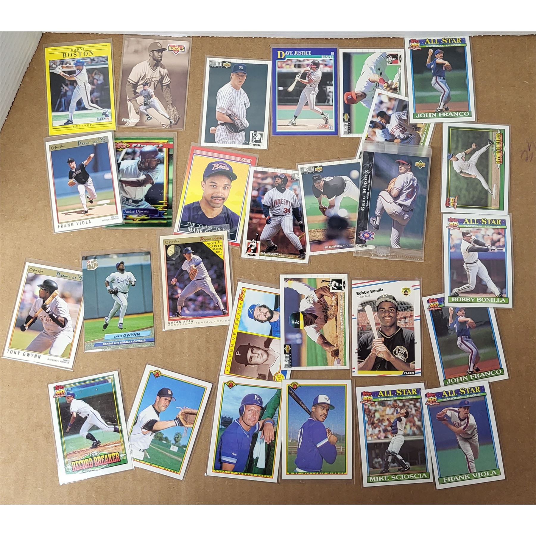 Mixed Basball Cards (A3769)