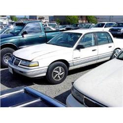 89 PONTIAC GRAND-AM 4DR EXMT.                                         