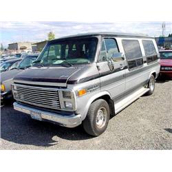 88 CHEVROLET 20 CONVERSION VAN EXMT.                                  