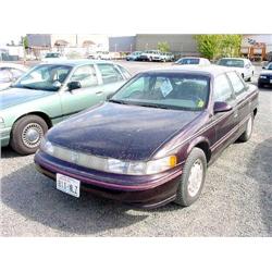 92 MERCURY SABLE 4DR EXMT.                                            