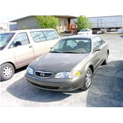 00 MAZDA 626 4DR PREV INS CLAIM 71,096 UNKN.                          