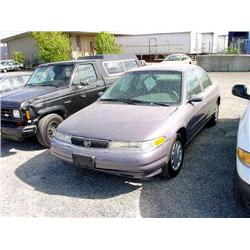 *95 MERCURY MYSTIQUE 4DR PREV INS CLAIM 107,374 ACTUAL                