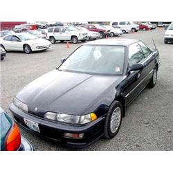92 ACURA INTEGRA 2DR EXMT.                                            
