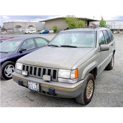 *95 JEEP GRAND CHEROKEE LIMITED 4X4 4DR 113,699 ACTUAL                