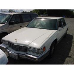 91 CADILLAC DEVILLE 4DR EXMT.                                         