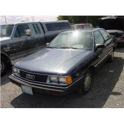 85 AUDI 500S 4DR EXMT.                                                