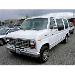 89 FORD ECONOLINE VAN EXMT.                                           