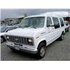 Image 1 : 89 FORD ECONOLINE VAN EXMT.                                           