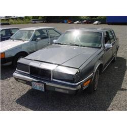 89 CHRYSLER NEW YORKER LANDAU 4DR EXMT.                               