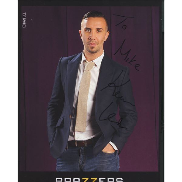 Keiran Lee signed photo