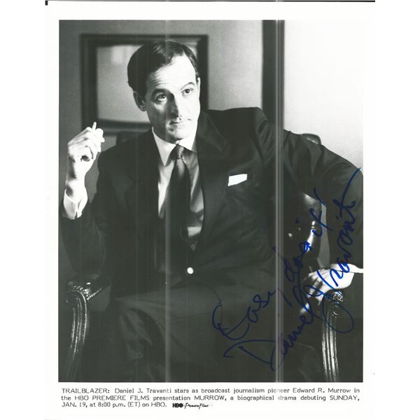 Hill Street Blues Murrow Daniel J. Travanti Signed Movie Photo