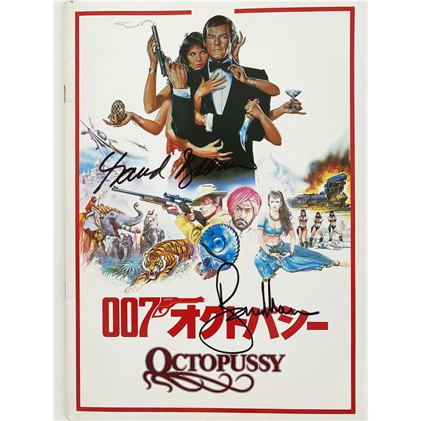 Roger Moore and Maude Adams Signed Promotional Book