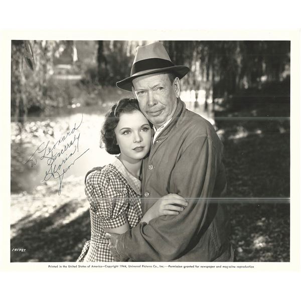 Gloria Jean Signed Photo