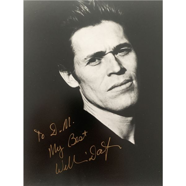 To Live and Die in LA Willem Defoe signed photo