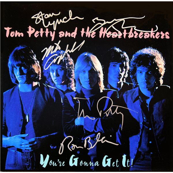 Tom Petty signed You're Gonna Get It album