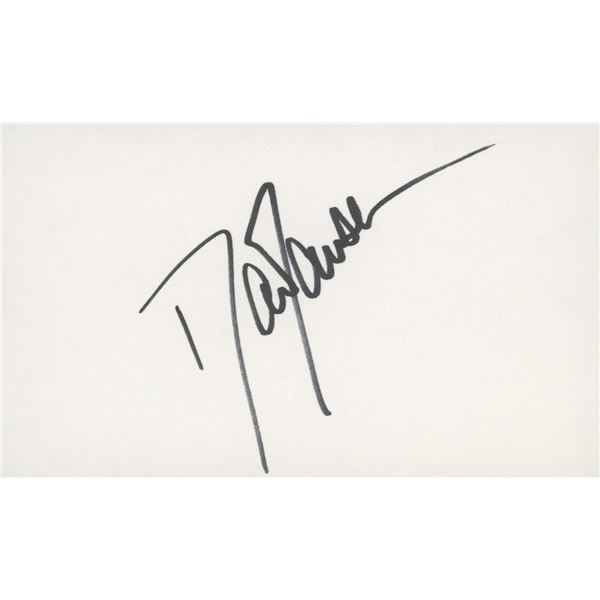 Olympian Dan Jansen signature cut