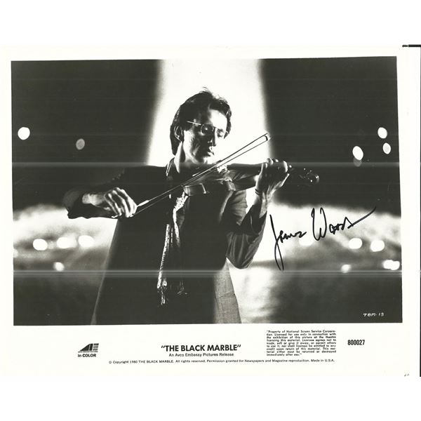 The Black Marble James Woods Signed Movie Photo