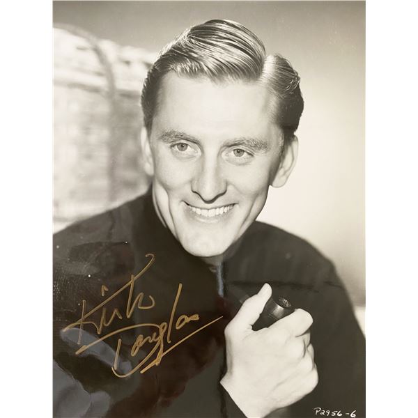 Kirk Douglas Signed Photo