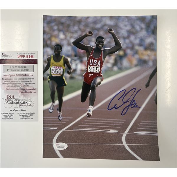 Carl Lewis Signed Photo - JSA