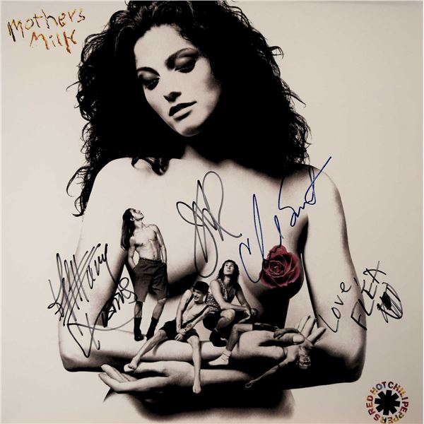 Red Hot Chili Peppers signed Mothers Milk album