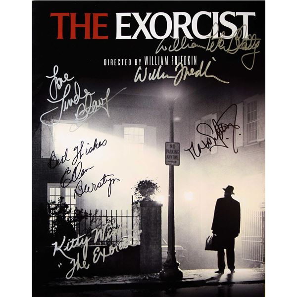 The Exorcist signed movie photo