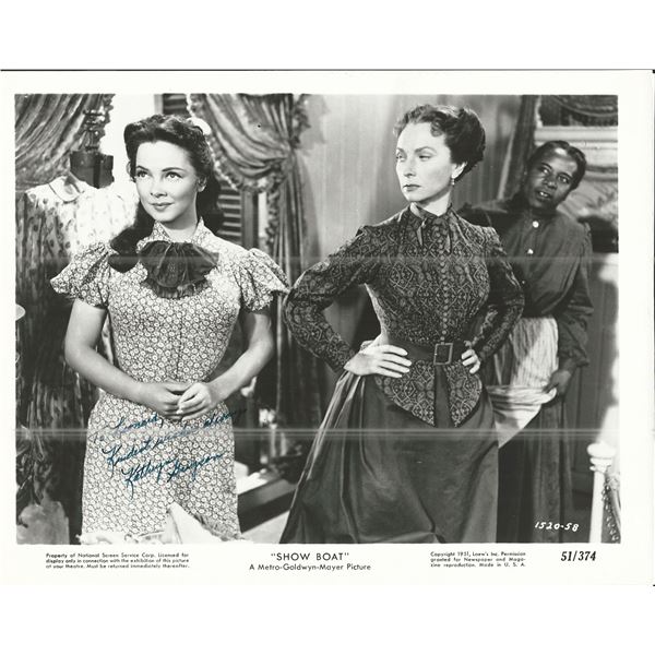 Show Boat Kathryn Grayson Signed Photo