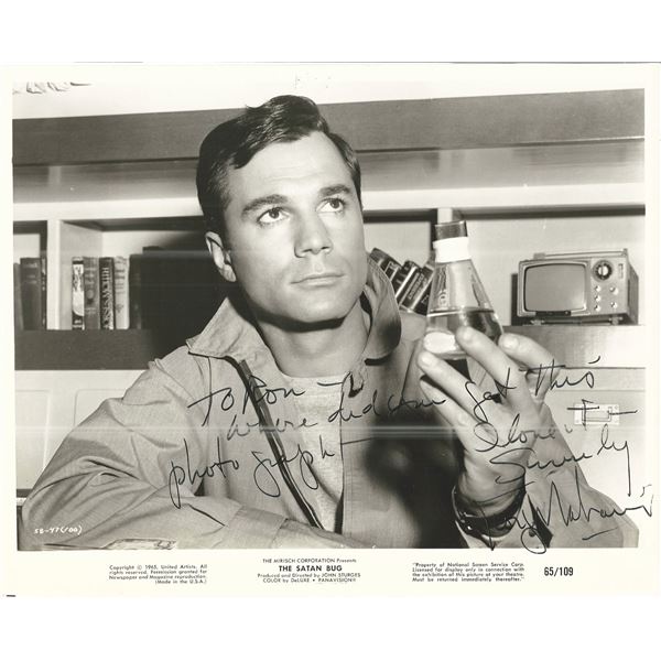 The Satan Bug George Maharis signed photo