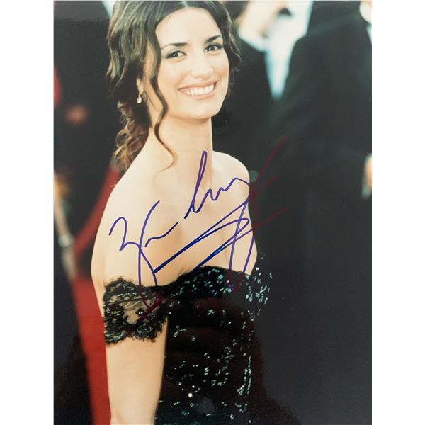 Penelope Cruz signed photo