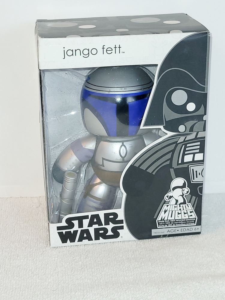 STAR WARS JANGO FETT TOY IN BOX MIGHTY MUGGS