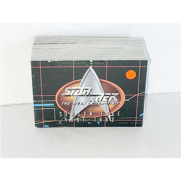 STAR TREK THE NEW GENERATION SEALED TRADING CARD SET