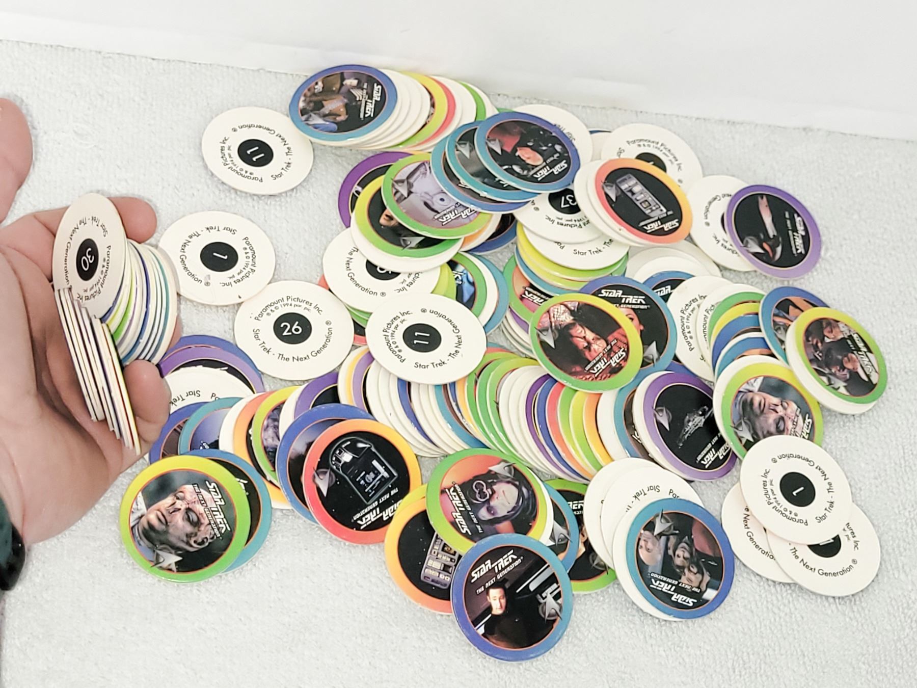 Reward Pogs MASSIVE LOT OF VINTAGE POGS