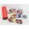 Image 2 : LARGE CONTAINER WITH VINTAGE POGS