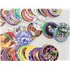 Image 4 : LARGE CONTAINER WITH VINTAGE POGS