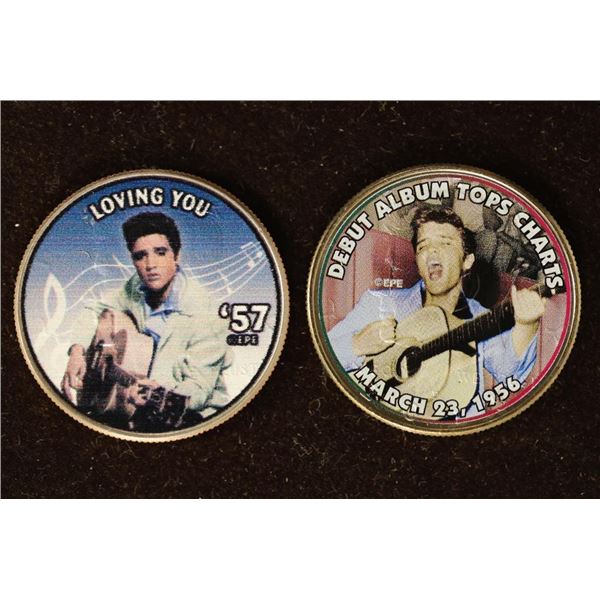 ELVIS PRESLEY * Hound Dog * Colorized Tennessee Statehood Quarter ELVIS PRESLEY * Hound Dog * Colorized Tennessee Statehood Quarter