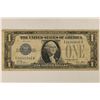 Image 1 : 1928-A US $1 SILVER CERT "FUNNY BACK"