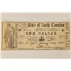 Image 1 : 1866 STATE OF NORTH CAROLINA $1 OBSOLETE
