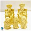 Image 1 : 5PC ANTIQUE REPUBLIC OF CHINA IVORY-LIKE FIGURES