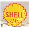 Image 1 : ESTATE SHELL METAL SIGN APPPROX 1FT-ESTATE