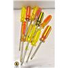 Image 1 : SET OF 10 STANLEY & FULLER SCREWDRIVERS