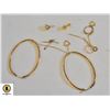 Image 1 : #21 BOX OF ASSORTED GOLD TONE EARRINGS
