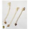 Image 1 : #36 BAG OF 3- 2" 925 SILVER CHAIN EXTENDERS W/