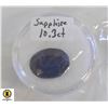 Image 1 : 10.3ct GENUINE NATURAL BLUE SAPPHIRE GEMSTONE