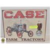Image 1 : ESTATE CASE TRACTOR METAL SIGN APPROX 12 X 16