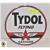Image 1 : ESTATE TYDOL FLYING GASOLINE METAL SIGN APPROX