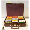 Image 1 : VINTAGE 20 UNITS CASSETTE TAPE CARRY CASE STORAGE