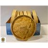 Image 1 : FLAT OF 7PCS BAMBOO STEAMER LIDS