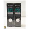 Image 1 : 2 PACK BLACK MASK BLACKHEAD REMOVAL MASK PEEL