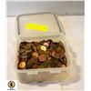 Image 1 : TUPPERWARE AND OLD UNCHECKED PENNIES