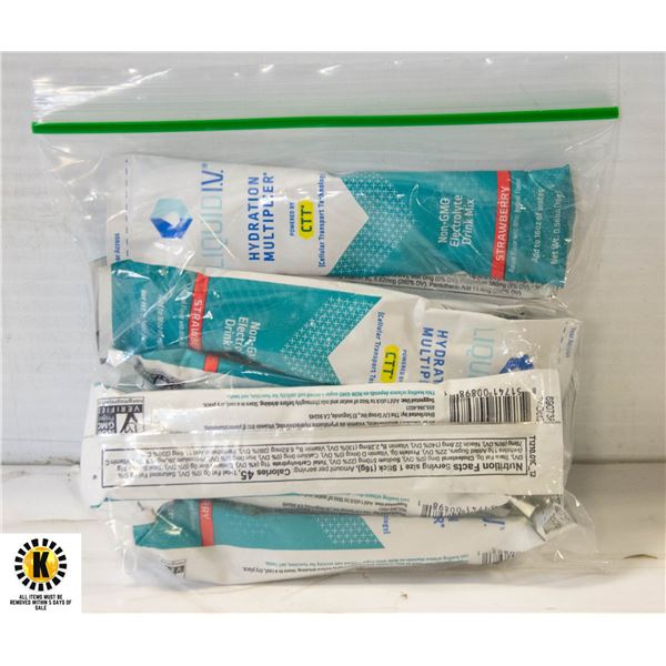 10 INDIVIDUALLY SEALED ELECTROLYTES, NON-GMO