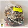 Image 1 : LARGE BAG FULL OF ESTATE JEWELRY-ESTATE